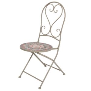 Kaemingk Bistro Chair Narbonne Iron - Taupe 39cm